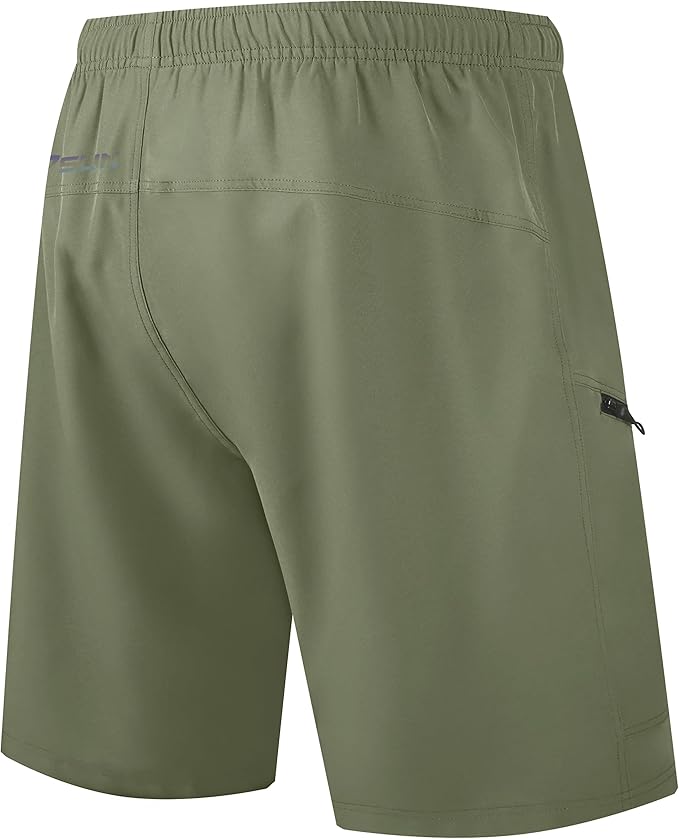 Men's Mountain Bike Shorts 3D Padded Baggy Bicycle Riding Cycling Shorts Quick Dry Lightweight Biking Shorts