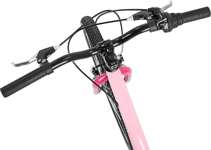 Retrospec Dart 20 & 24 Inch Kids Bike - 7-Speed Hybrid Bicycle for Ages 6-11 with 29in All-Season Tires & Shock Absorption - Adjustable Height Youth Bike with V-Brakes & Smooth Gear Shifting