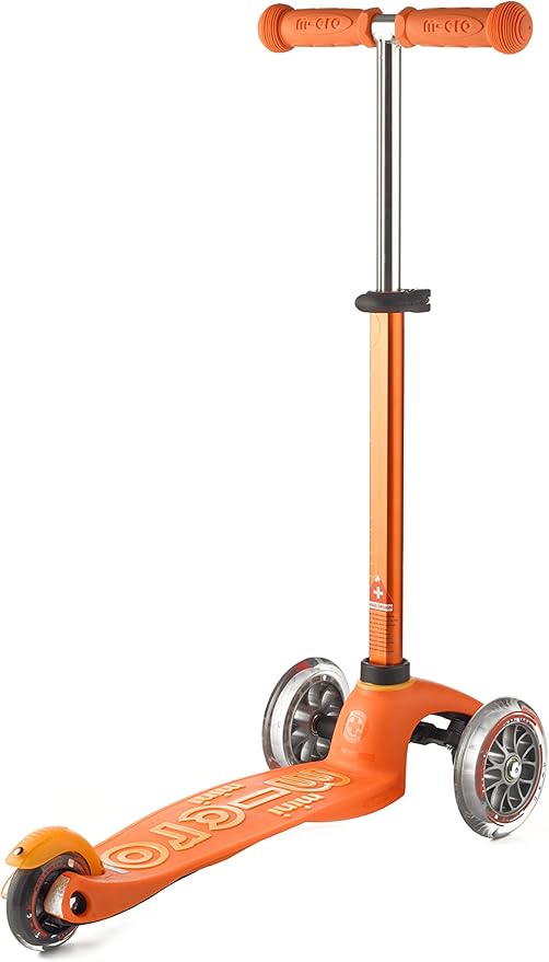 Micro Kickboard - Mini Deluxe - Three Wheeled, Lean-to-Steer Swiss-Designed Micro Scooter