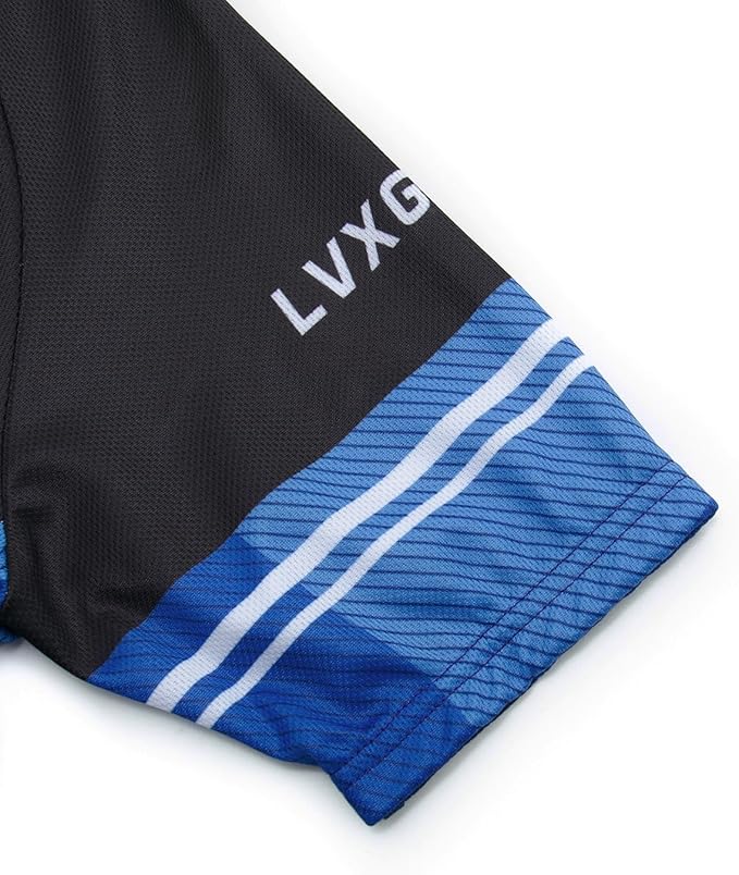 Men's Cycling Jersey Sets Road Bike Jersey Bibs + Shorts with 20D Gel Pad MTB Riding Clothing Kit