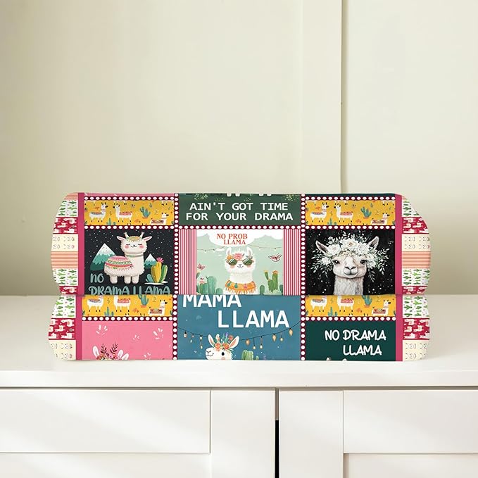 Llama Blanket, Alpaca Throw Blanket,Llama Tropical Gifts Blankets Stuff Fleece Flannel Plush for Girls Women Men Boys Lovers Adults Soft Bedding Gift for Sofa Bed Office Home Decor 60"x50"