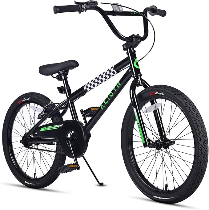 12 14 16 20 Inch Kids Bike BMX Style Bicycle with Training Wheels for 2-14 Years Old Toddlers Boys Girls Coaster Brake Multiple Colors