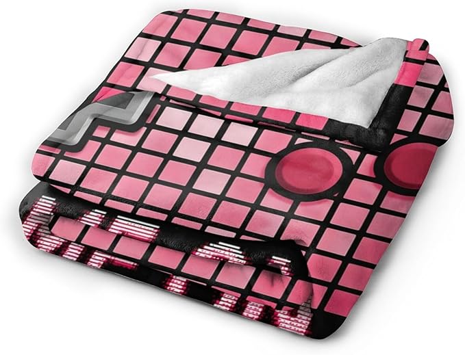 Gaming Blanket Gifts for Girls Boys Gamer Throw Blankets Cozy Plush Fleece Video Game Decor Flannel Fuzzy for Kids 80"X60"