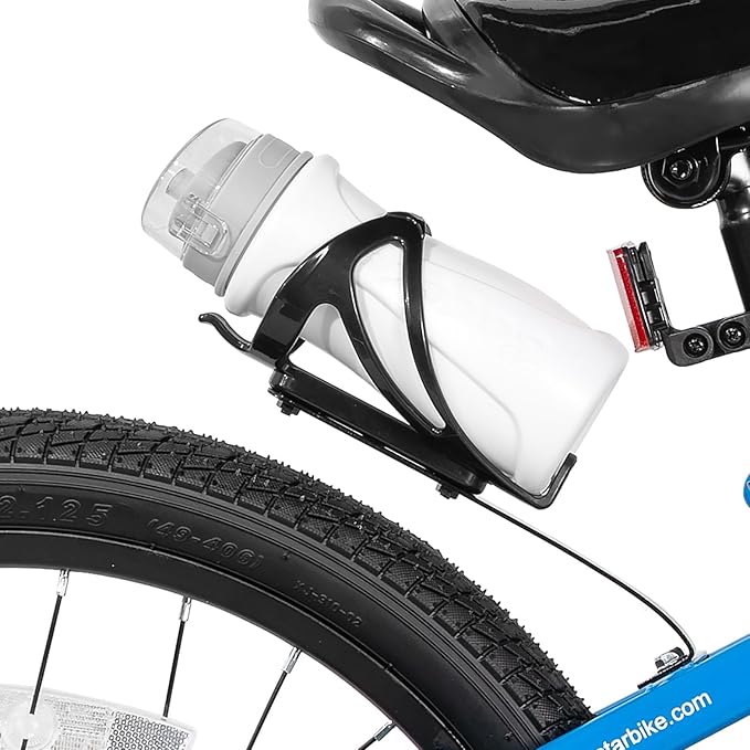 JOYSTAR Pluto 12 14 16 18 20 Inch Kids Bike with Light Up Training Wheels, Kids' Bicycle for Boys Girls Age 3-12 Years, Children Bikes, Multiple Colors