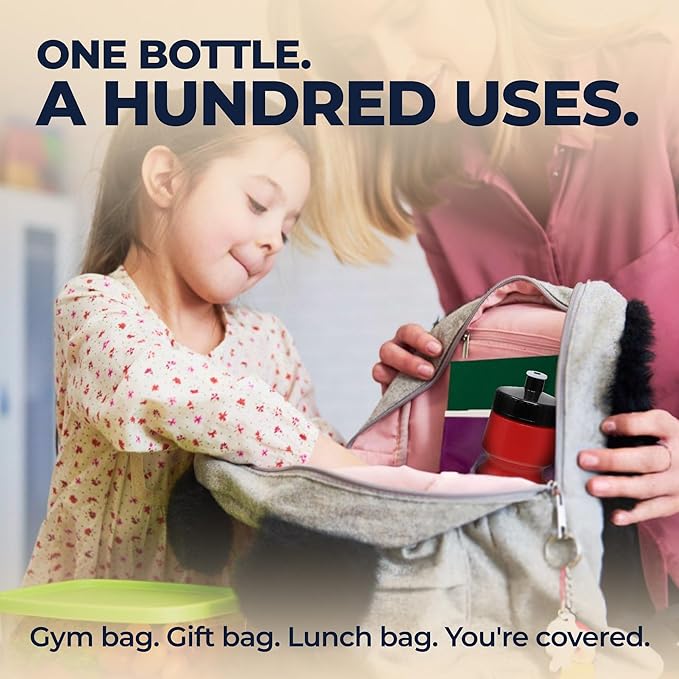 Rolling Sands USA Made Reusable 24 oz Sports Water Bottles, 3 Pack, BPA-Free, Easy Open Pull-Top, Fits Most Bike Cages, Dishwasher Safe, Lightweight - for Kids to Adults, Red