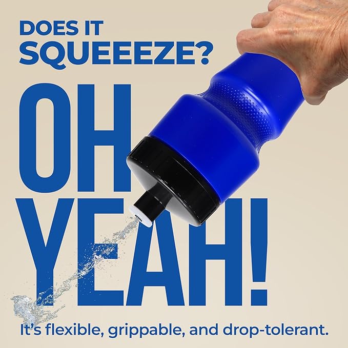 Rolling Sands USA Made Reusable 24 oz Sports Water Bottles, 3 Pack, BPA-Free, Easy Open Pull-Top, Fits Most Bike Cages, Dishwasher Safe, Lightweight - for Kids to Adults, Variety