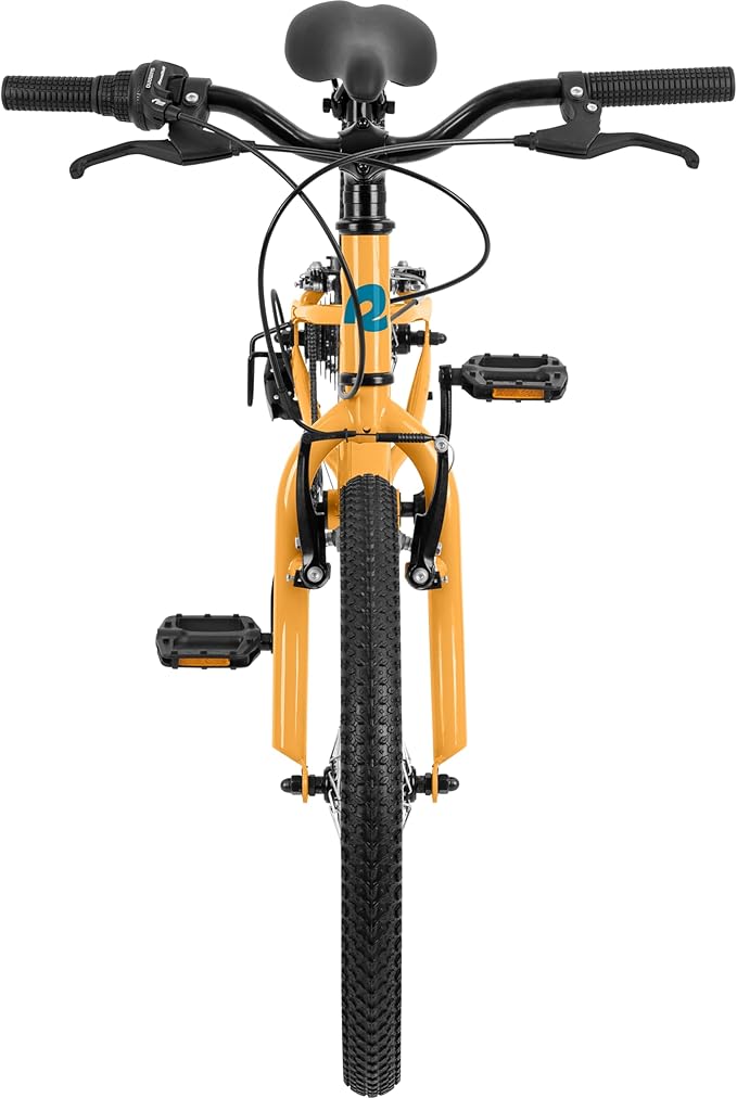 Retrospec Dart 20 & 24 Inch Kids Bike - 7-Speed Hybrid Bicycle for Ages 6-11 with 29in All-Season Tires & Shock Absorption - Adjustable Height Youth Bike with V-Brakes & Smooth Gear Shifting