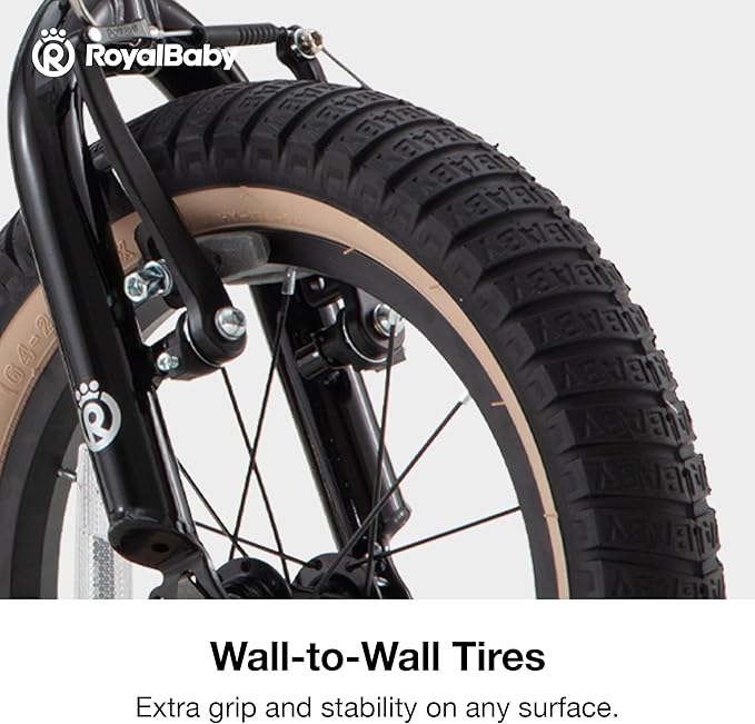 RoyalBaby EZ Kids Bike, Lightweight Aluminum 2-in-1 Balance to Pedal Bike for Beginners Easy Learn Biking, Boys Girls