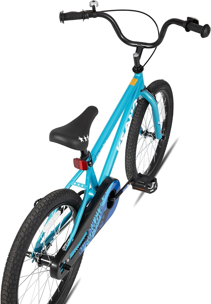 KEANO Cervine 14 16 20 Inch Kids Bike for Boys Girls Ages 3-10 Years, 14 16 Inch Toddler BMX Bikes with Training Wheels and Basket, 20 in Children Bicycles with Kickstand