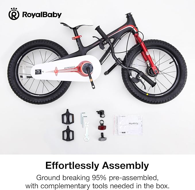 RoyalBaby Magnesium Kids Bike Lightweight Alloy Children Sport Bicycle 14/16/18 Inch Wheel for Boys Girls Ages 3+ Years