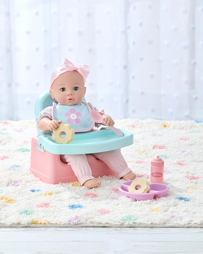 Madame Alexander 14-Inch Sweet Smiles Baby Doll, Snack Time