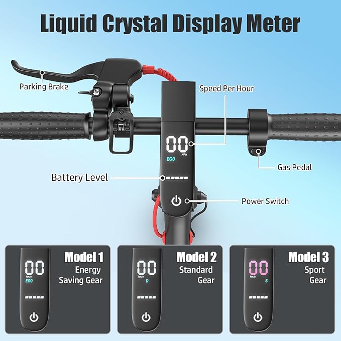 Electric Scooter for Adults, 650W Peak Powerful Motor, Top Speed 21MPH, 23 Miles Long Range, Foldable E Scooter for Adults, 8.5" Solid Tires Commuting Kick Scooter with APP Control, Dual Braking
