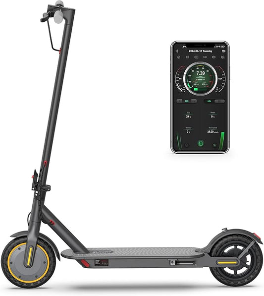 Electric Scooter for Adults - 350W/500W Motor, 8.5"/10" Solid Tire, Top Speed 19 MPH, Max 16-22 Miles Ranges, Load 265LBS, Aluminum Alloy Frame Foldable Commuting Escooter for Adults & Teens
