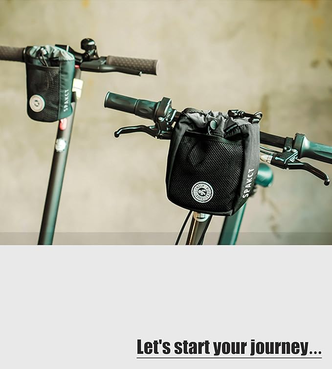 Bike Stem Bag,Bike Handlebar Bag,Top Tube Bike Bag,Waterproof Bicycle Frame Bag,Bike Bags for Bicycles,bicycle basket,Bike Snack Bag, Accessories For cycling (Dark green)