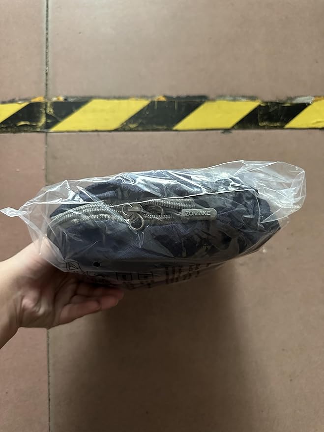 ZOMAKE Lightweight Packable Backpack 30L, Foldable Hiking Backpacks Water Resistant Compact Folding Daypack for Travel(Navy Blue)