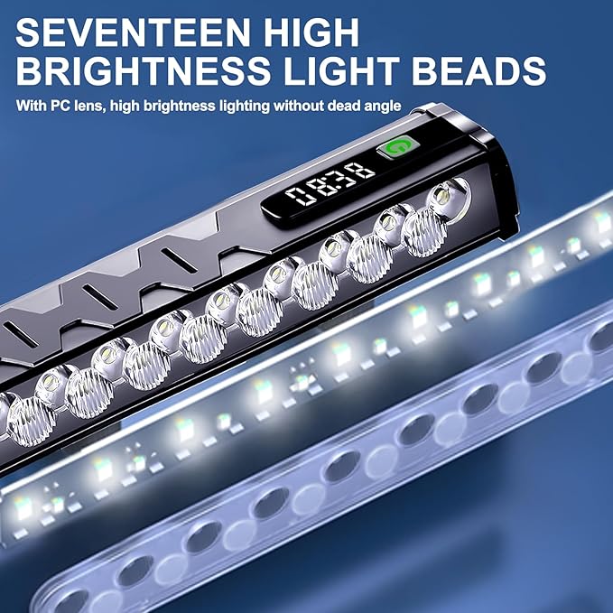 4800 Lumen Bike Lights, USB-C Rechargeable Bicycle Light, Super Bright Bike Lights for Night Riding, IP65 Waterproof Bicycle Headlight, for Commuters Adults and Children