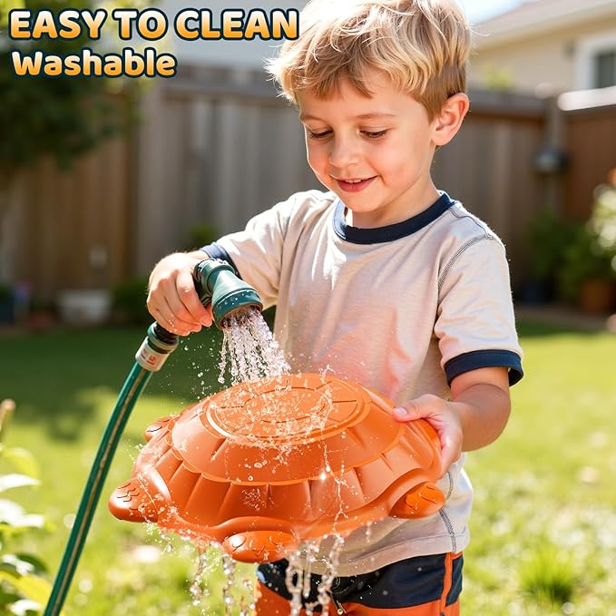 6 PCS Turtles Stepping Stones for Kids Aged 3 4 5 6 7 8, Sensory Non-Slip Stackable Toys for Toddlers 3-5, Outdoor Indoor Balancing Coordination, Obstacle Boys Toys, Birthday Gifts for 3-8