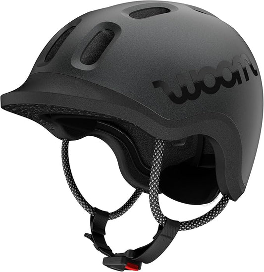 woom Ready Kids' Helmet, Adjustable Pinch-Free Children's Helmet with Reflective Details for Bicycle Riding, Roller Skating & Scooting, for Boys & Girls (Ages 1-14)