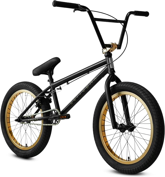 Elite BMX Bicycle 18", 20" & 26" Model Freestyle Bike - 3 Piece Crank