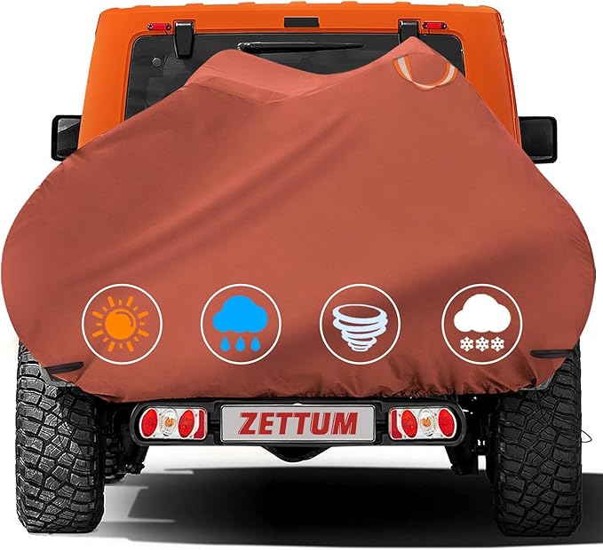 Bike Cover for Transport 3 Bikes - Outdoor Bike Covers for 3 Bikes on Rear Bike Rack Transport Heavy Duty Waterproof, 600D Bicycle Rack Cover for 3 Bikes on Car Hitch Travel Storage