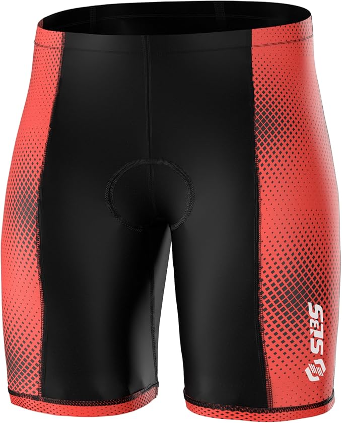 SLS3 Triathlon Shorts Mens – Tri Shorts Mens – 2 Pockets FRT – Designed by Athletes for Racing