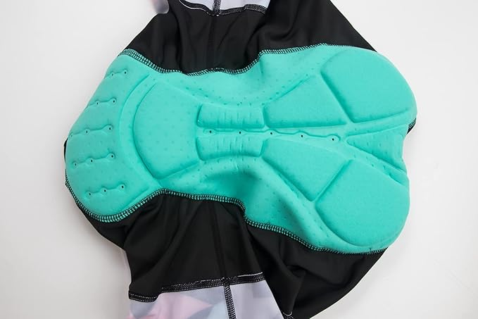 Coconut Ropamo CR Men's Cycling Jersey Set Road Bike Jersey Zipper Pocket Bib Shorts with 4D Padded Cycling Clothing Set