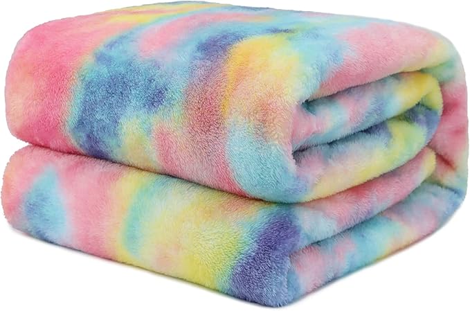 Fleece Throw Blanket Cozy Soft Lightweight Throw Blankets Warm Plush Colorfull fall blankets and throws Couch Sofa Bed Camping Travel Picnic Outdoor Blanket Bedding Kid Baby Boys Girls Adults 40x50 in