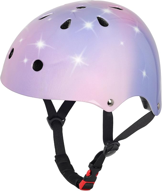 Kids Toddler Bike Helmet for Boys Girls, Adjustable Bicycle Helmet from Infant Baby to Children, Multi-Sport for Scooter Skateboard Roller/Inline Skate