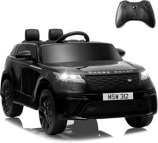 TOBBI Licensed Land Rover VELAR Ride On Toy Car for Toddler,12V 7AH Electric Car for Kids Ages 3-8 to Drive w/Remote Control, Music, Spring Suspension