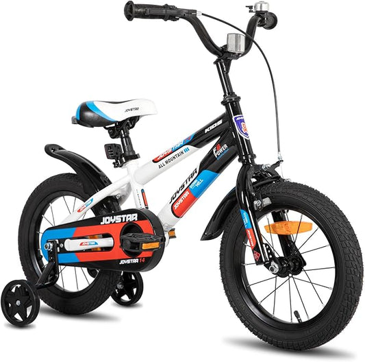 JOYSTAR New Berry Kids Bike for Boys and Girls Ages 3-12 Years Old, 12 14 16 Inch Kids Bicycles with Training Wheels, 20 Inch Bike with Kickstand, Multiple Colors