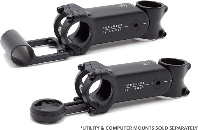 REDSHIFT ShockStop Suspension Stem for Bicycles, Shock-Absorbing Bike Handlebar Stem for Road, Gravel, Hybrid, and E-Bikes