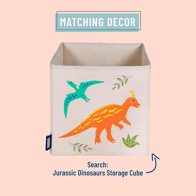 Wildkin Plush Baby Blanket – Soft & Cozy Comfort, Ideal for Toddlers, Travel & Daycare - Jurassic Dinosaurs