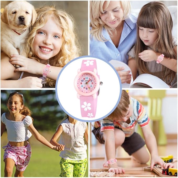 Toddler Watches for Girls - Best Toys Gifts for Girls Age 3 4 5 6 7 8