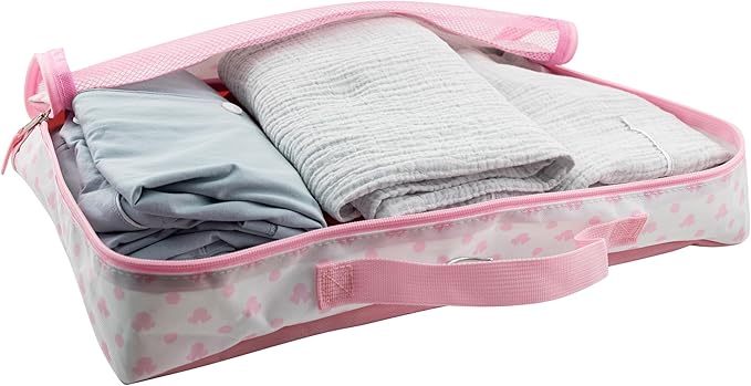 Fast Forward Minnie Mouse 3-Piece Packing Cube Set | Minnie Mouse Travel Accessories | Travel Bags Luggage Organizer for Kids, Unisex | Minnie Kid Travel Size Travel Cubes for Packing