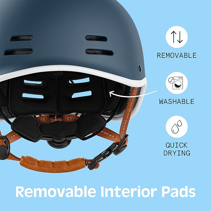 Retrospec Remi Adult Bike Helmet for Men & Women - Bicycle Helmet for Commuting, Road Biking, Skating with Adjustable Dial