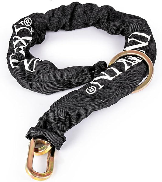 Security Chain 3.3 ft x 5/16" Thick Bike Lock Chain - High Security Hardened Steel Cut Proof Chain for Bikes, Containers, Motorcycles, Trailers, ATV's (Chain Only)