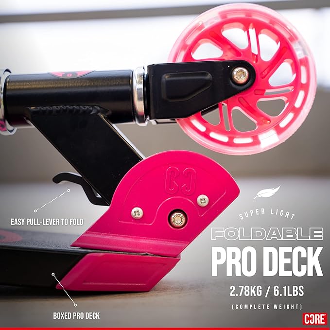 CORE CD1 Pro - Trick Scooter for Kids Ages 6-12, Stunt for Teenagers & Kids, Freestyle Scooter for Skatepark Perfect for Beginners Boys and Girls