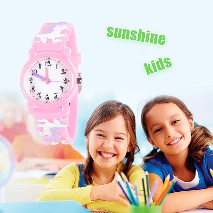 Toddler Watches for Girls - Best Toys Gifts for Girls Age 3 4 5 6 7 8
