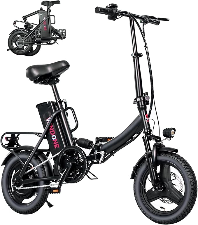 S14/S16 Electric Bike for Adults, Max 19/22 MPH Speed & 28/50 Miles Range (PAS), 500W/750W Peak Motor, Foldable, Lightweight, Shock Absorbers, UL 2849 Certified Ebike