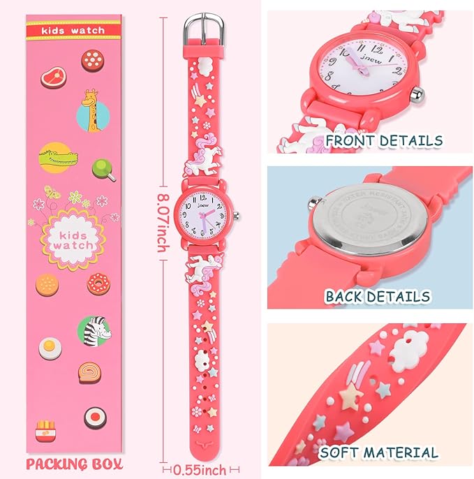 Toddler Watches for Girls - Best Toys Gifts for Girls Age 3 4 5 6 7 8
