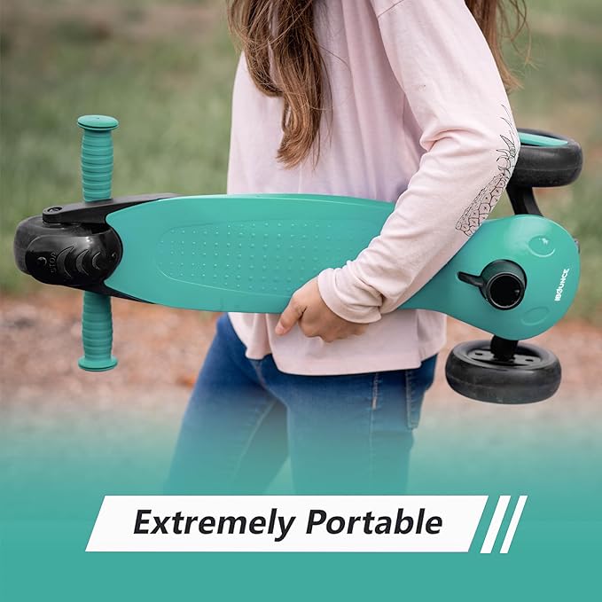 New-Bounce Scooters for Toddlers - 3 Wheel Scooter for Kids with Adjustable Handlebar - The GoScoot MAX is Perfect for Children and Toddlers, Girls and Boys Ages 3-10