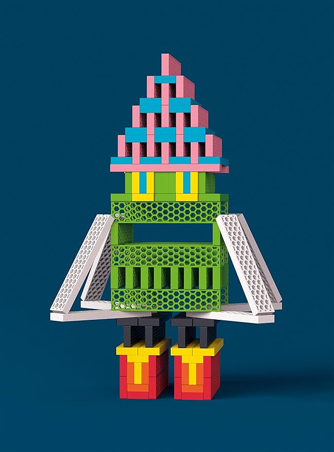 Tegu 340 Piece Perfect Blocks Building Set, Multicolor