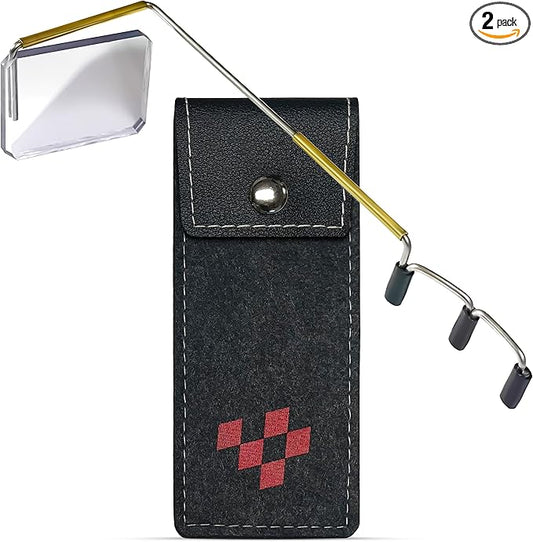 Take A Look Active Original Activity Mirror for Sunglasses, Bike Helmets, Visors for Cycling and Outdoor Activities with Carry Case