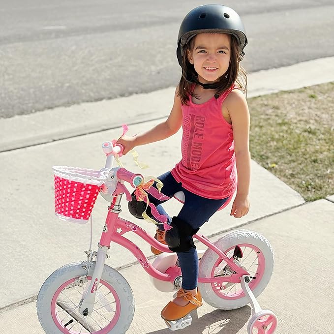 RoyalBaby Girls Bike Classic & EZ Kids Bike, Balance and Pedal Bicycle, 12 14 16 18 20 Inch Toddlers to Big Kids 3-10 Years