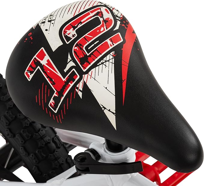 Huffy Upshot 12/16/20 Inch Boys' Bike for Kids, Ages 3+ Years Old, Multiple Color Options, Removable Training Wheels (12" and 16" Only), BMX Design, Designed for Growth, Durable, Easy Assembly