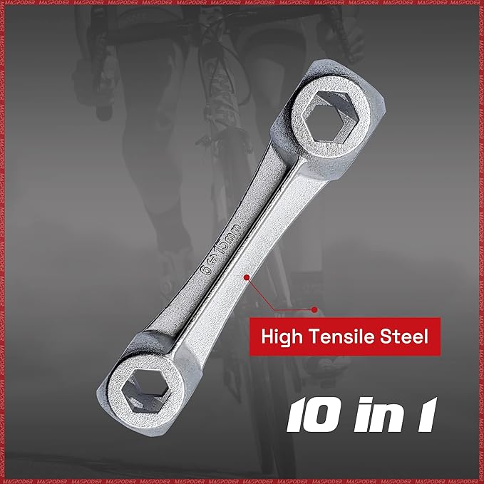 Bike Tool Kit, Repair Kit with Frame Bag, Mini Pump, Multitool, Tire Lever Patches Bicycle Accessories Set for Adult Bikes Road Mountain MTB