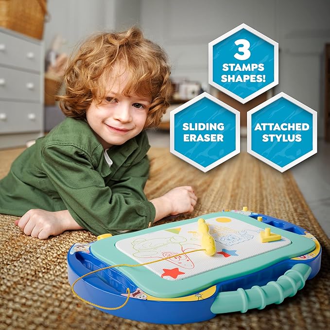 Lollipop Spongebob Magnetic Drawing Board - Endless Fun for Kids' Art - Large Drawing Surface, Easy Erasing, Mess-Free - Child-Friendly Design with Efficient Storage