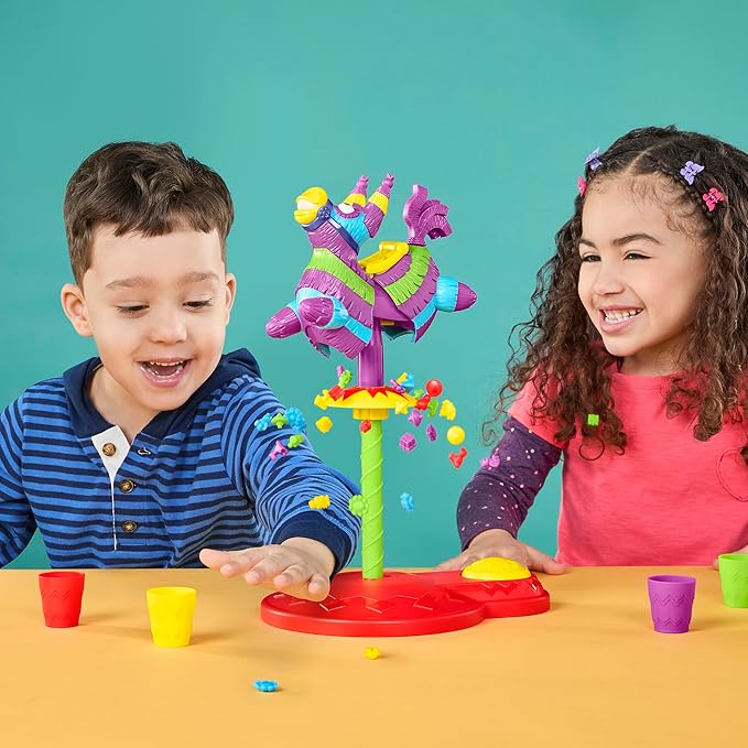 Pop! Pop! Pinata Game | Replayable Pinata Game with 30+ Prizes | Ages 4 and Up | 2 to 4 Players | 10 Mins. | Fun Board Games for Kids and Preschoolers | Christmas Stocking Stuffers (Amazon Exclusive)