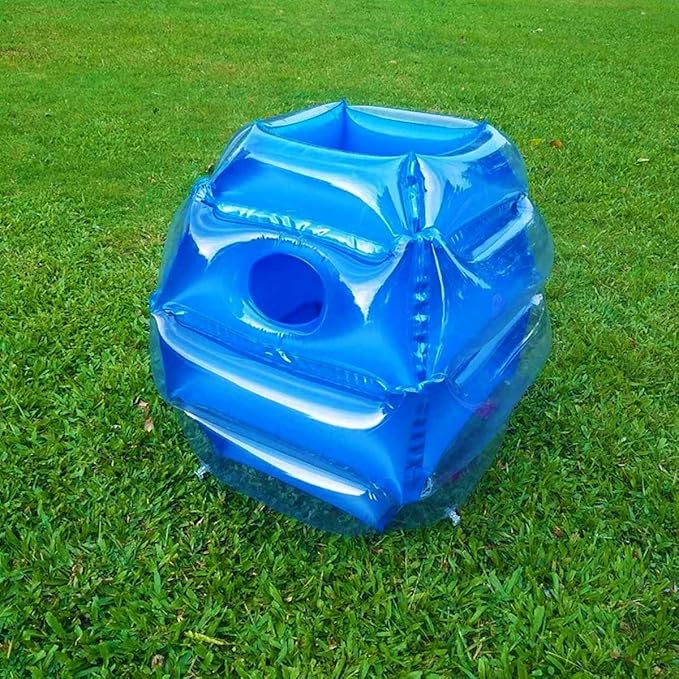 SUNSHINE-MALL 2 pc Sumo Balls for Kids, Bubble Bounce Ball, Lawn Game for Child Outdoor Team Gaming Play, Ages 3-12 (24 inch, 2 pcs)