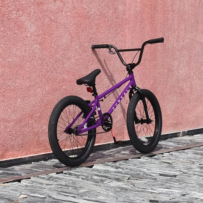 Freestyle BMX Bike, 18 20 Inch Kids Bicycle for 5-13 Years Old Kids and Beginner Level Rider, Multiple Colors